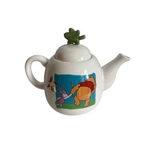 Treasure Craft Disney Winnie the Pooh Blustery Day Teapot Pfaltzgraff